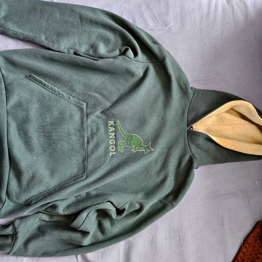 Dark Green Kangol hoodie